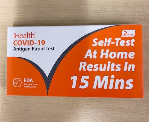 Residents are encouraged to pick up free at-home COVID test kits that are still available at seven City facilities.
