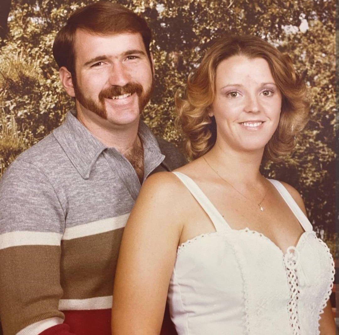 How it all began: Marsha and Izzy Cowan will be celebrating their 45th wedding anniversary in May.