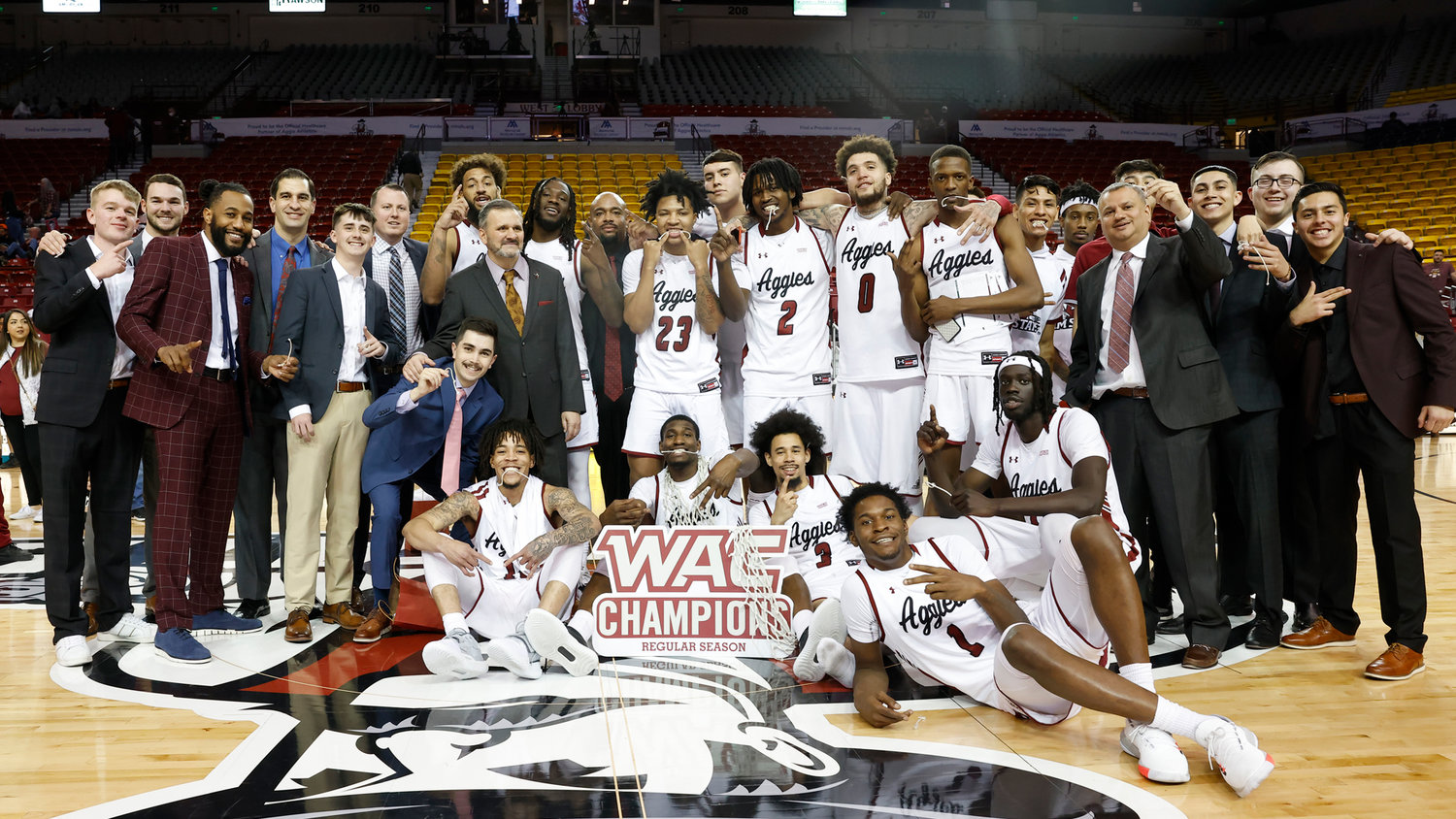 NM State men earn share of WAC title and No. 1 seed at conference