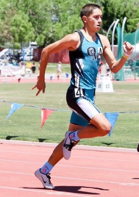 Organ Mountain's James Limon was one of three individual state title winners in track and field.