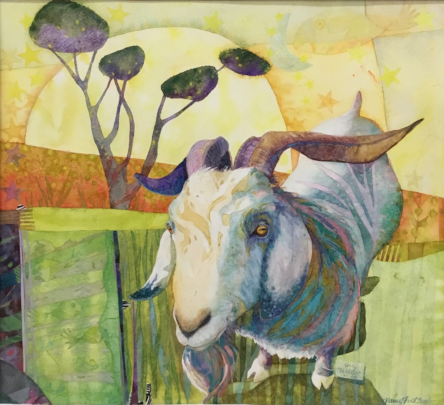 “The Farm Fantasy of Mr. Goat” by Nancy Begin