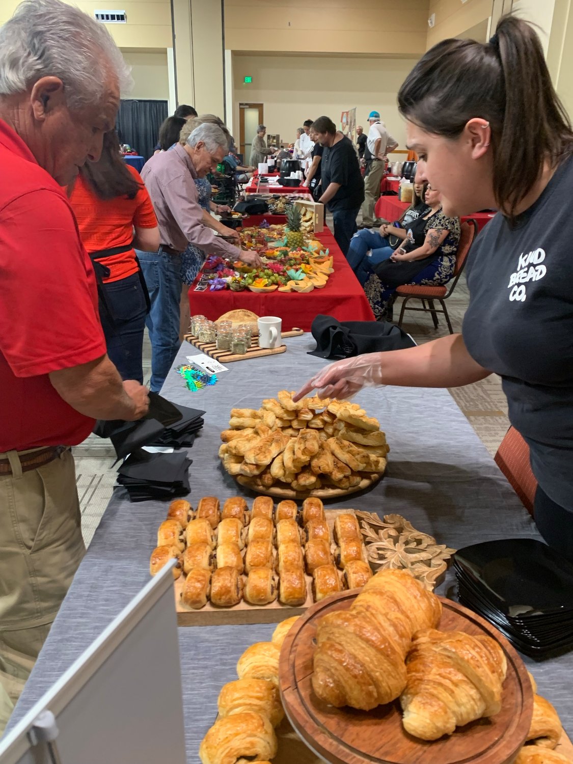 The Kind Bread Co. provided some creative sourdough options for tasting at the Taste of Las Cruces charity event May 12.