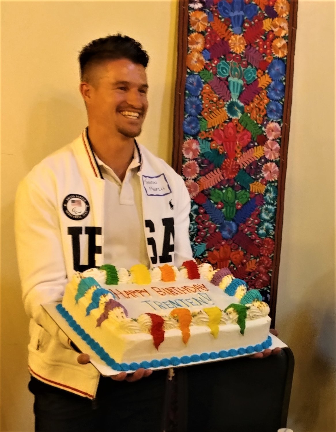 Lou and Mary Henson Community Breakfast keynote speaker Trenten Merrill celebrated his birthday in Las Cruces Wednesday, May 18, as the Boys and Girls Club of Las Cruces hosted a reception at La Posta de Mesilla.