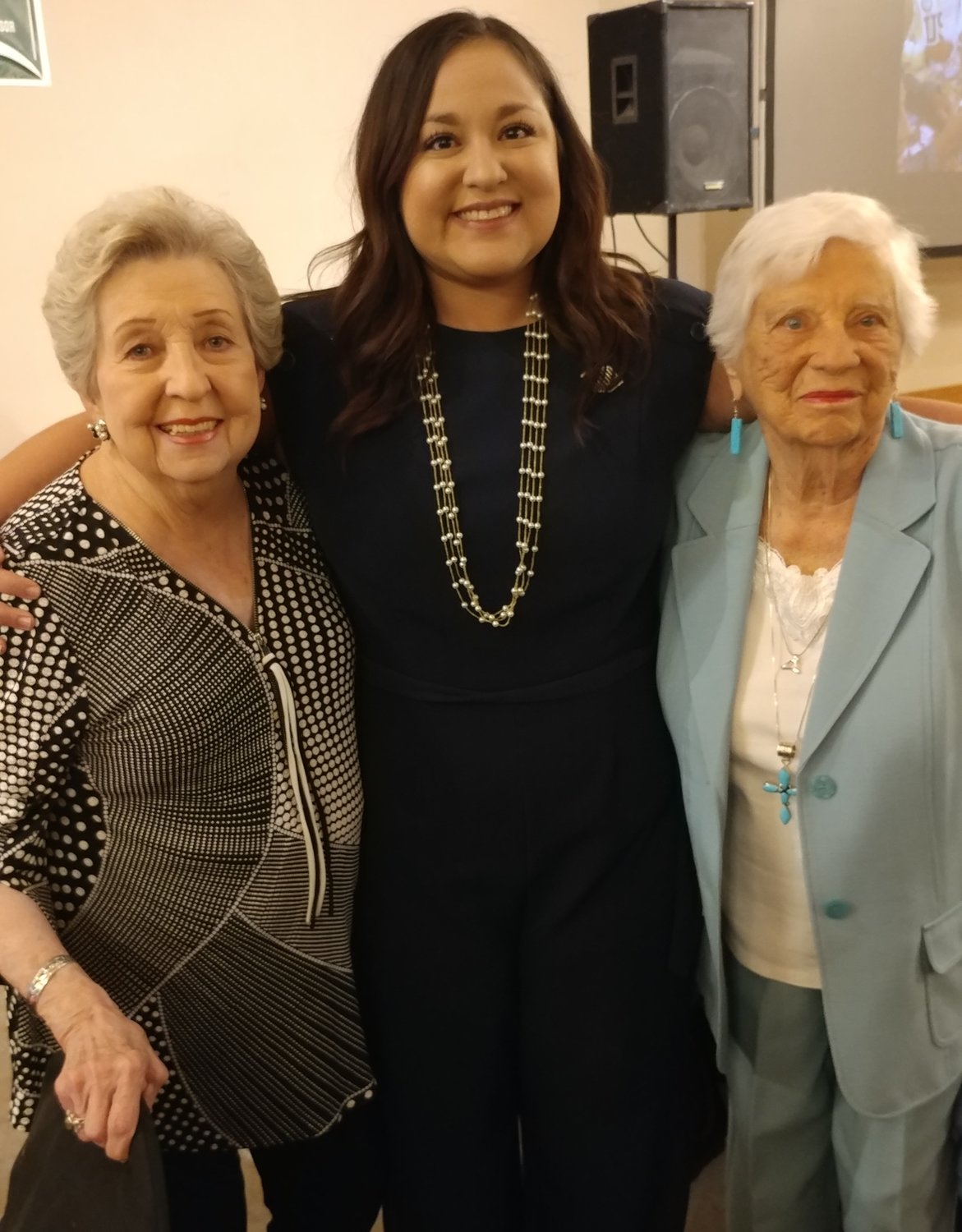 Left to right are Mary Henson, Boys and Girls Club of Las Cruces CEO Ashley Echevarria and Las Cruces icon Barbara Hubbard.