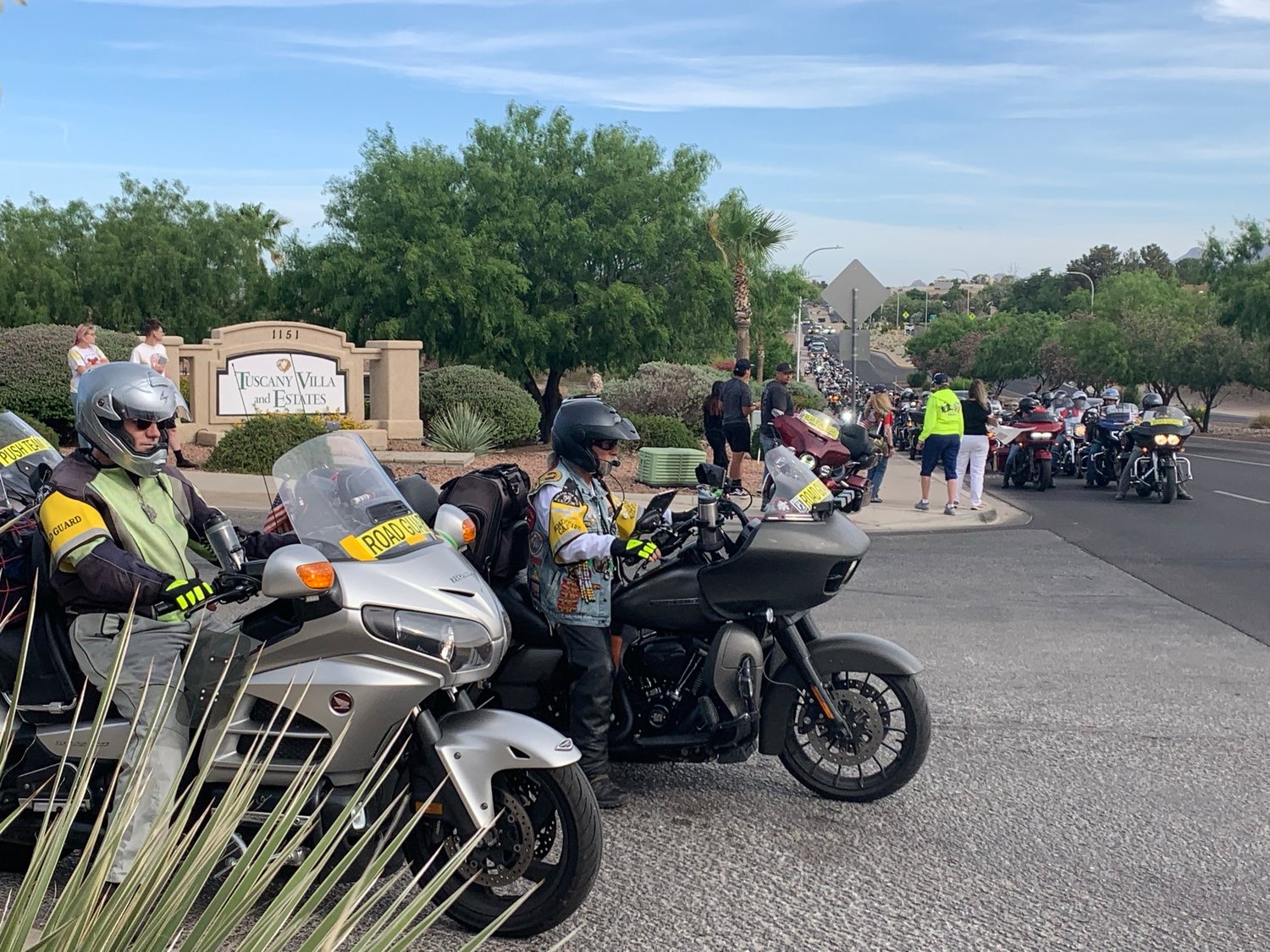 Heading out, continuing their journey to spend Memorial Day in Washington D.C. to visit the Vietnam Memorial Wall, the Run for the Wall cross-country motorcycle run departs Las Cruces Friday, May 20, following a wreath-laying ceremony at the Vietnam Veterans  Memorial at Las Cruces Veterans Park.