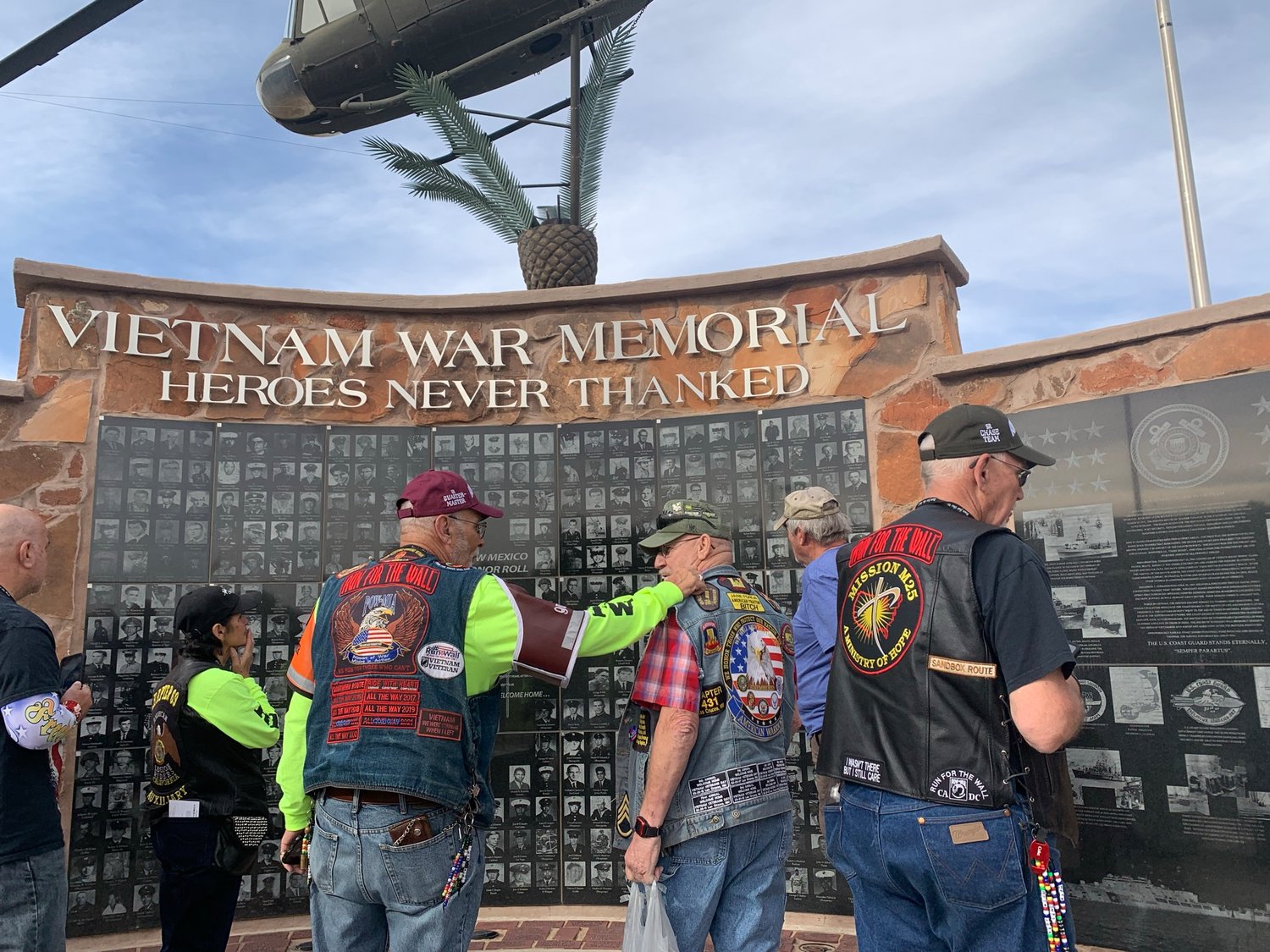 The Run for the Wall cross-country motorcycle run comes through Las Cruces Friday, May 20, and stops to participate in a wreath-laying ceremony at the Vietnam Veterans Memorial at Las Cruces Veterans Park.