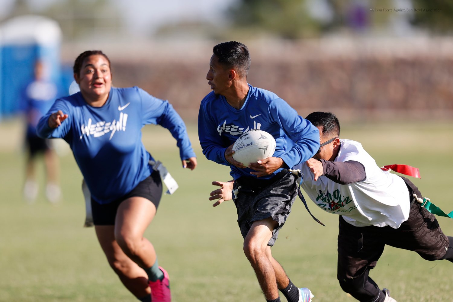 Championship Sunday of the Inaugural Sun Bowl Flag Football Tournament, Sunday, August 22, 2021, in El Paso, Texas. Photo by Ivan Pierre Aguirre/Sun Bowl Association