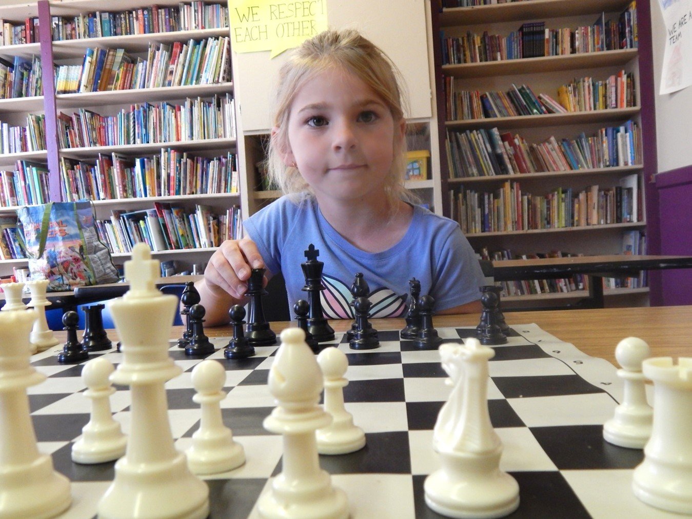 Boys and Girls Club of Las Cruces Chess Club Newcomer of the Year Sophia N