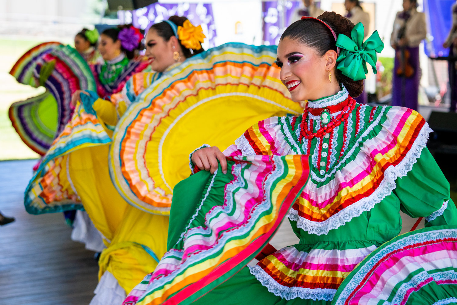 Ballet folklorico performers share their traditions during the 2019 edition of ¡Fiesta Latina! This year, the four-day cultural event will run June 16-19 at Western New Mexico University.