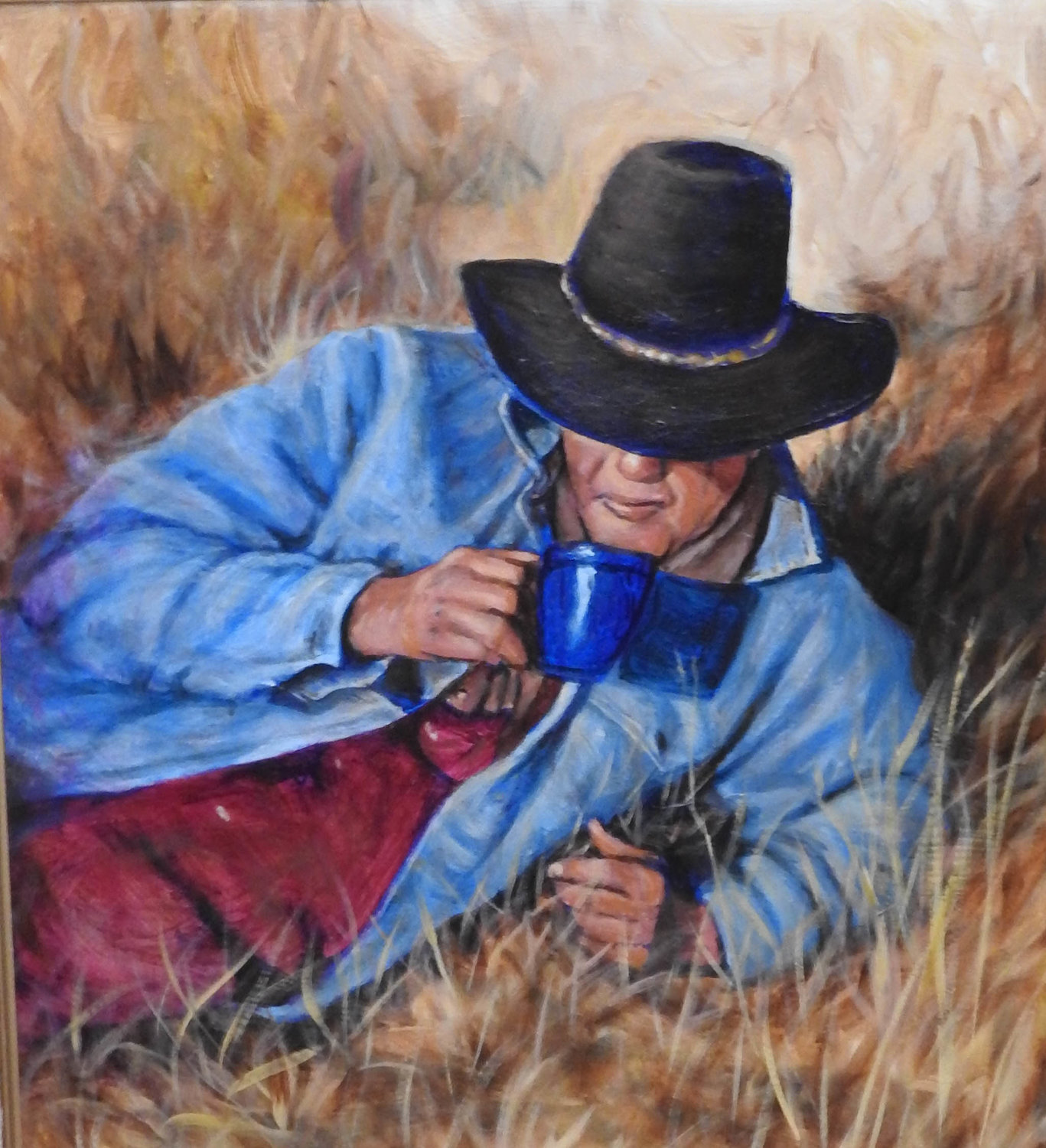 "Cowboy Coffee," by Ed Breeding