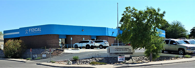 Southwest Sport and Spine’s Fyzical Therapy & Balance Center at 1181 Mall Drive in Las Cruces.