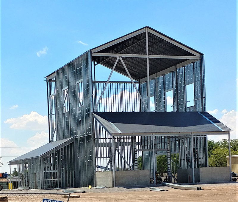 NMSU’s new feed mill building