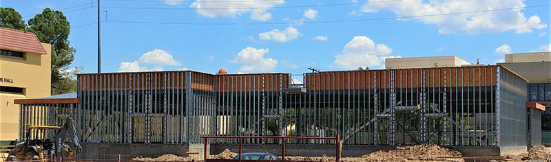 NMSU’s biomedical research facility under construction