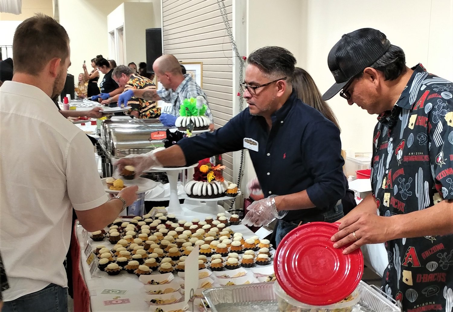 Attendees and chefs at the annual Men Who Cook event helped raise money for Mesilla Valley Hospice.