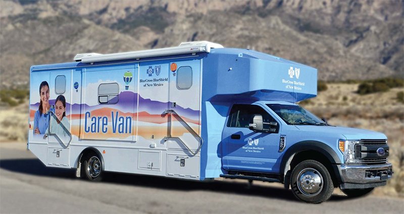 Lions Operation KidSight, Inc. will soon have a mobile eye clinic in southern New Mexico, thanks to the donation of a van from Blue Cross Blue Shield of New Mexico.