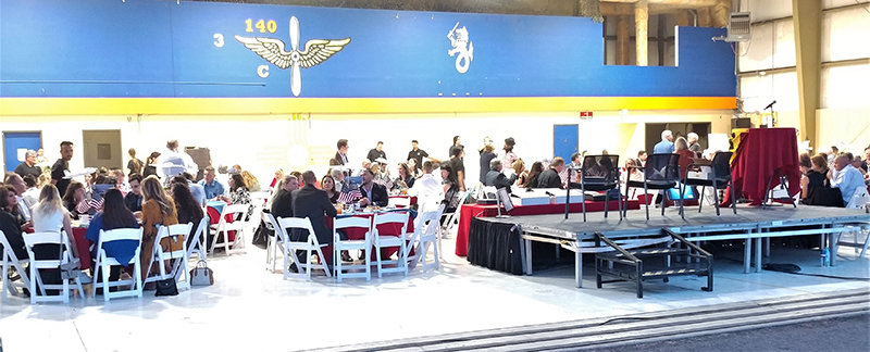 The Greater Las Cruces Chamber of Commerce’s 2022 awards banquet was held Sept. 29 in a hangar at Las Cruces International Airport.