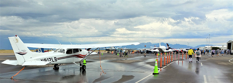 The Las Cruces International Airport will host Airport Appreciation Day 9 a.m.-2 p.m. Saturday,
Oct. 15. Visitors to the free event will be able to see a wide variety of aircraft and activities.