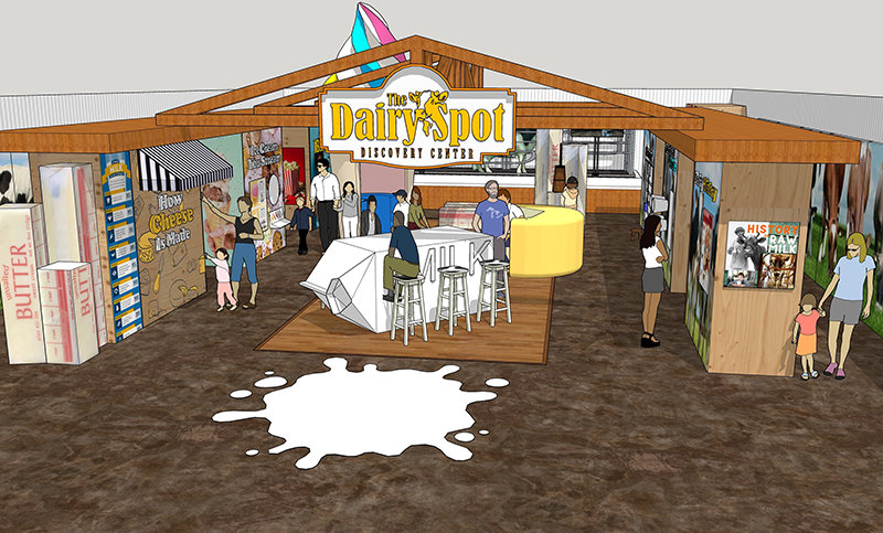 The Dairy Spot rendering