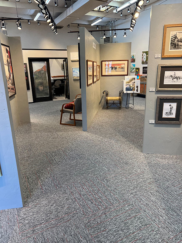 The new Rio Grande Fine Art Gallery at Picture Frame Outlet