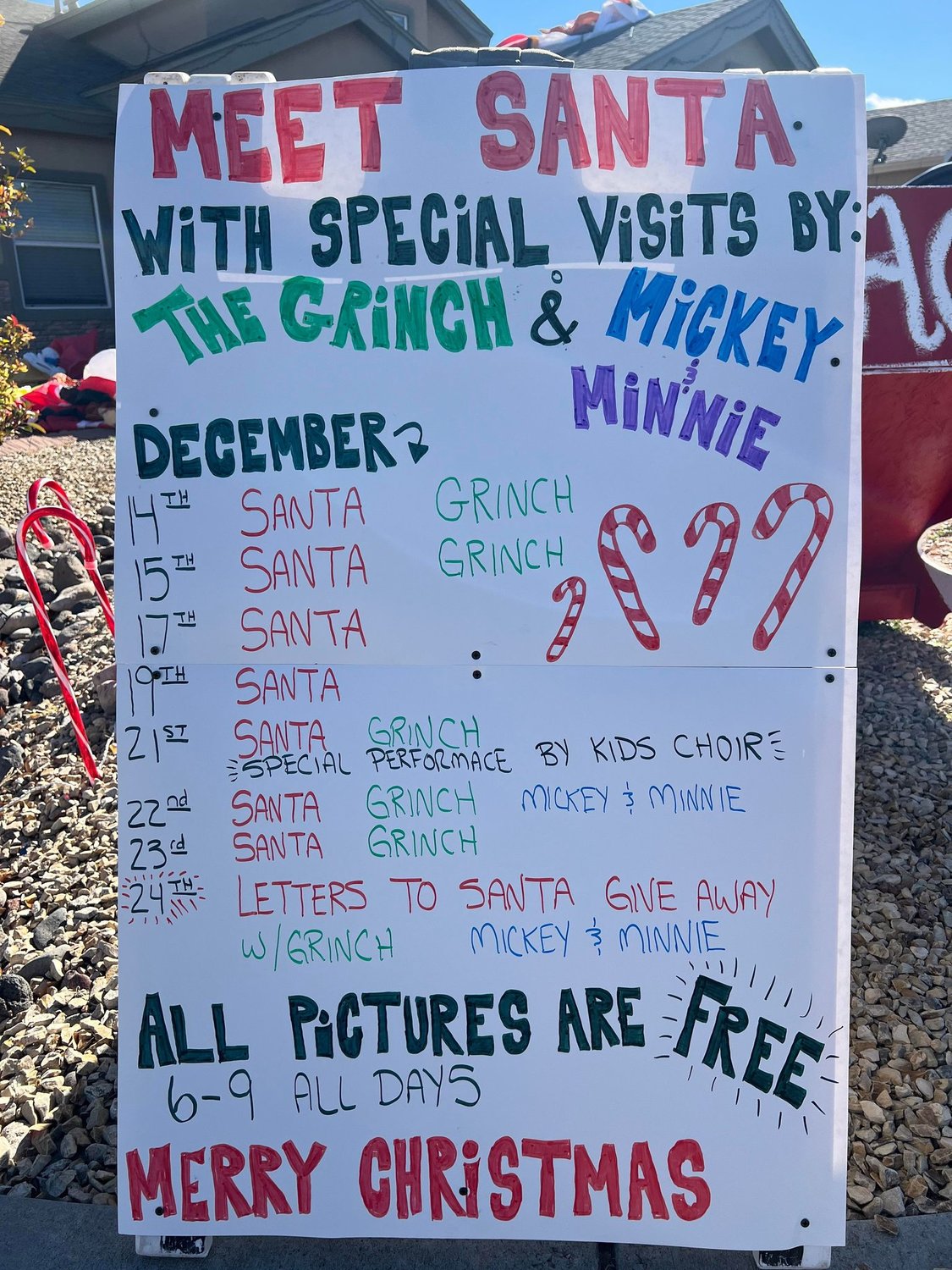 ‘Letters to Santa’ events continue through Christmas Eve Las Cruces