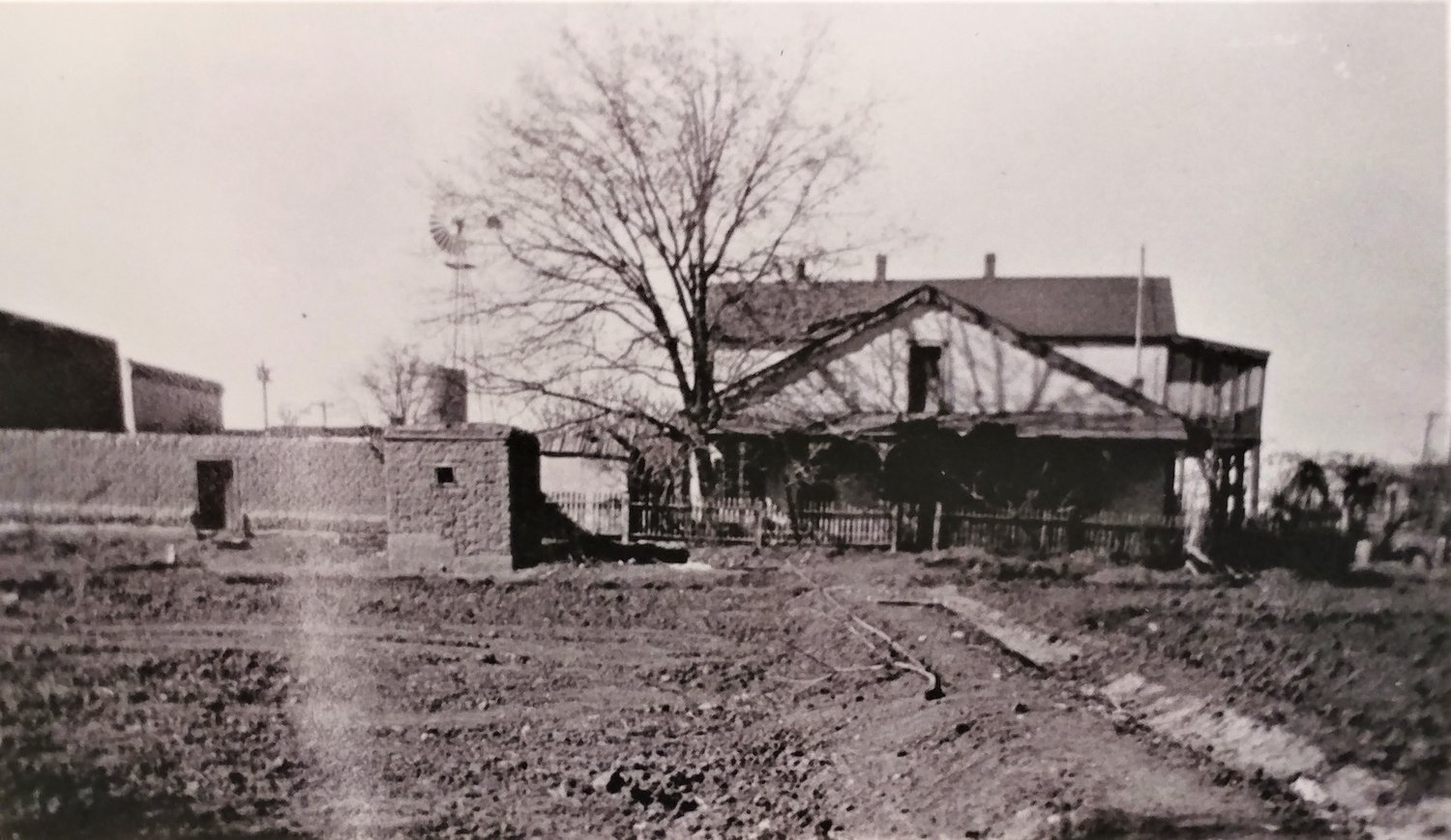 A historic photo of the Armijo House, 150 E. Amador Ave.