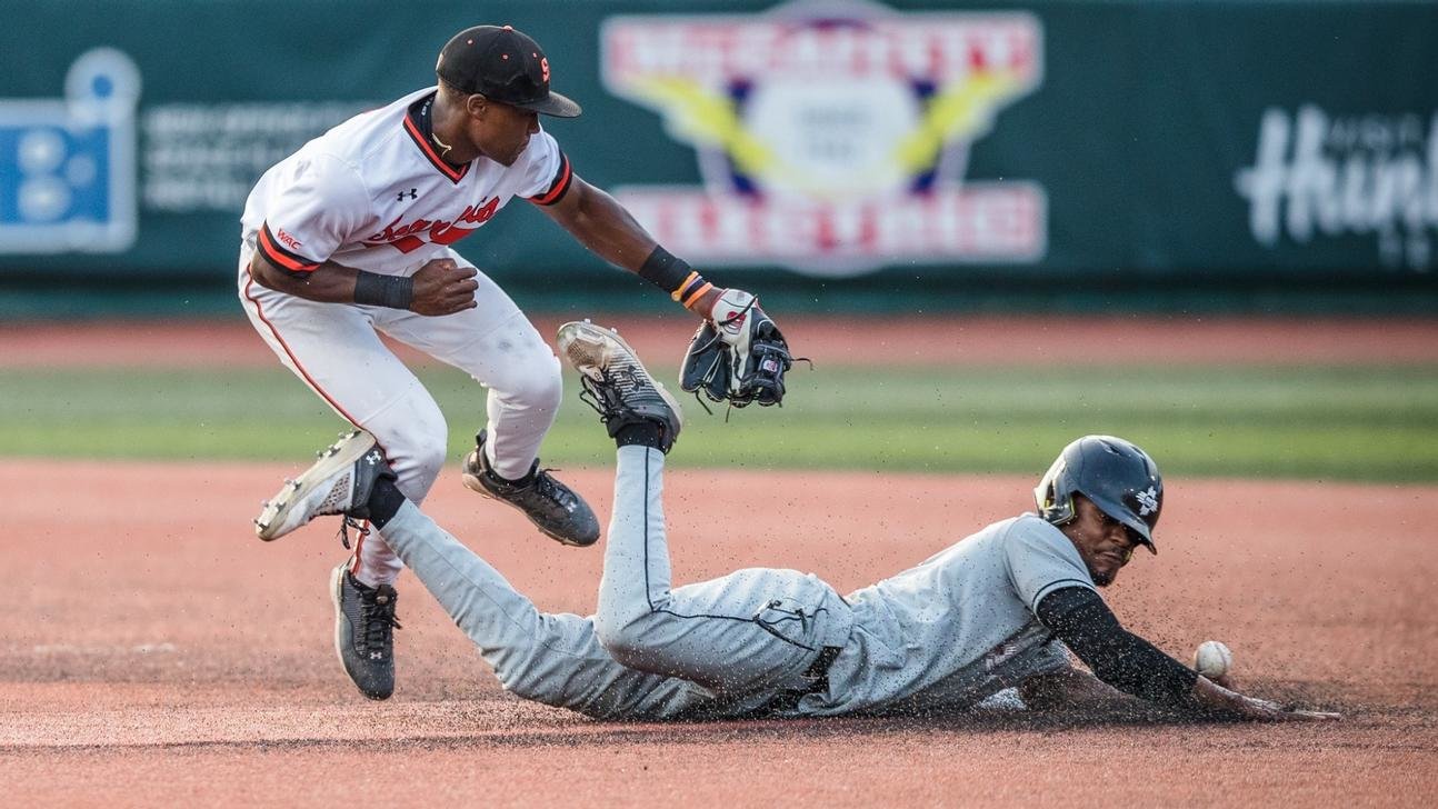 A scheduled home baseball game between NMSU and UNM has been postponed today and re-scheduled for May 16. The Aggies also host the Lobos Tuesday, April 18.