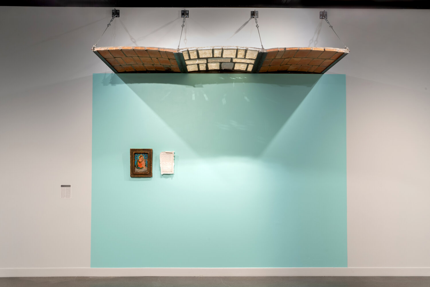 Made with clay, steel, concrete and porcelain tiles, “Cleotilde,” by Daisy Quezada Ureña, was part of the New Mexico State University “Contemporary Ex-Voto: Devotion Beyond Medium” exhibition in 2022.