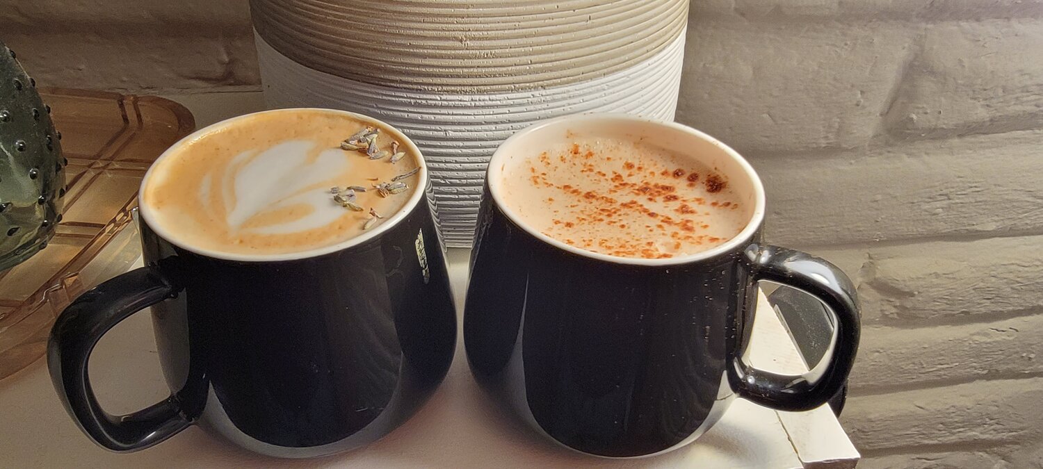 Lovely Lavender Latte and Chai.