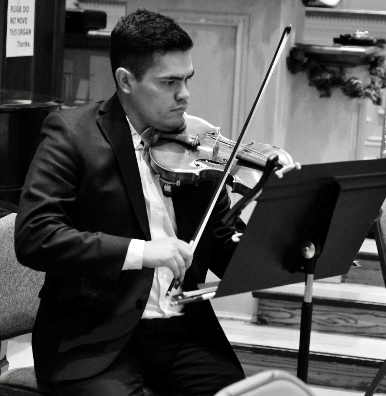Violinist Erik Maese was inspired by a teacher in the Las Cruces Public Schools, and seeks to further those opportunities.