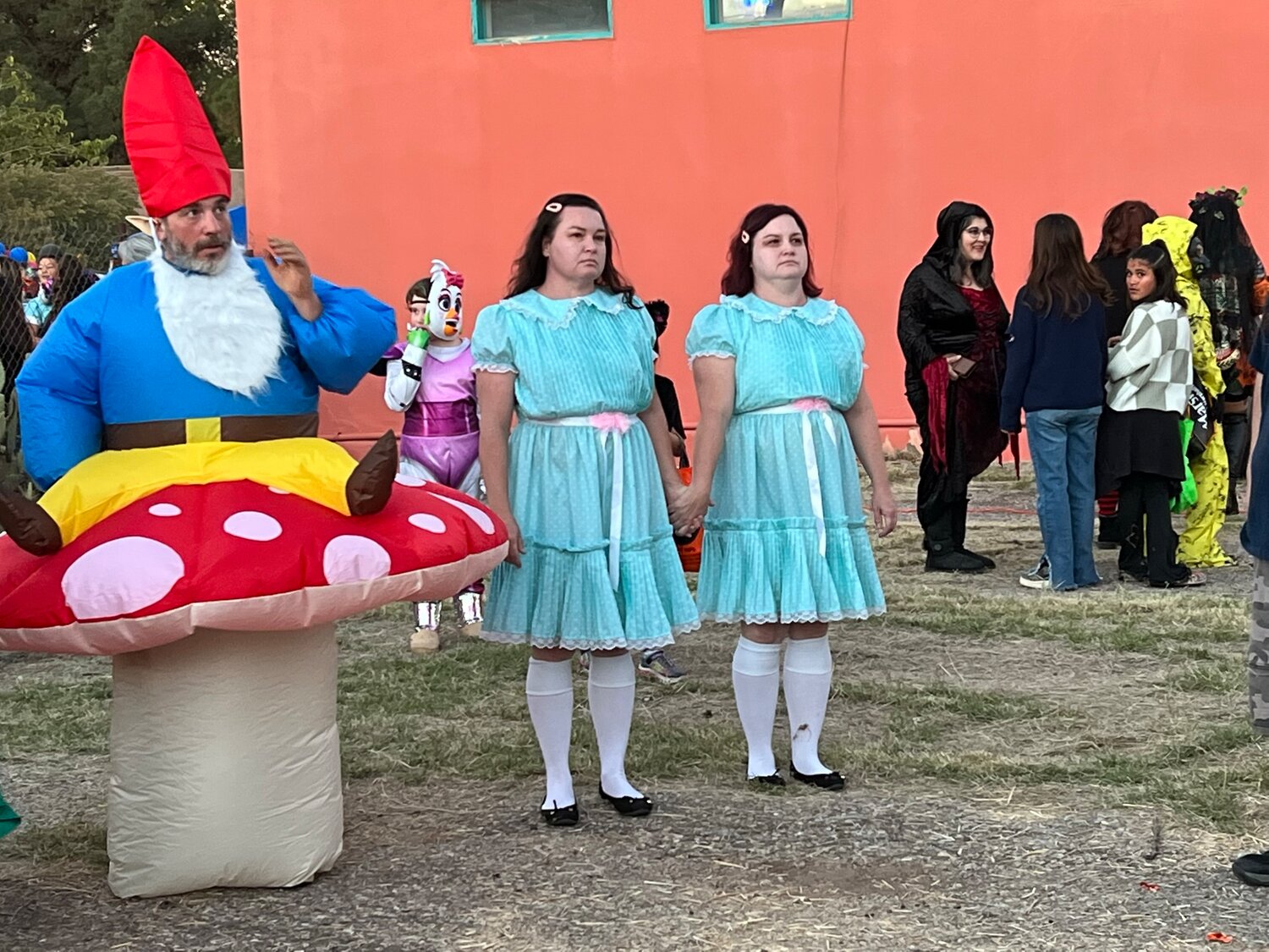 Halloween on Granado Street in Tularosa, 2022.
