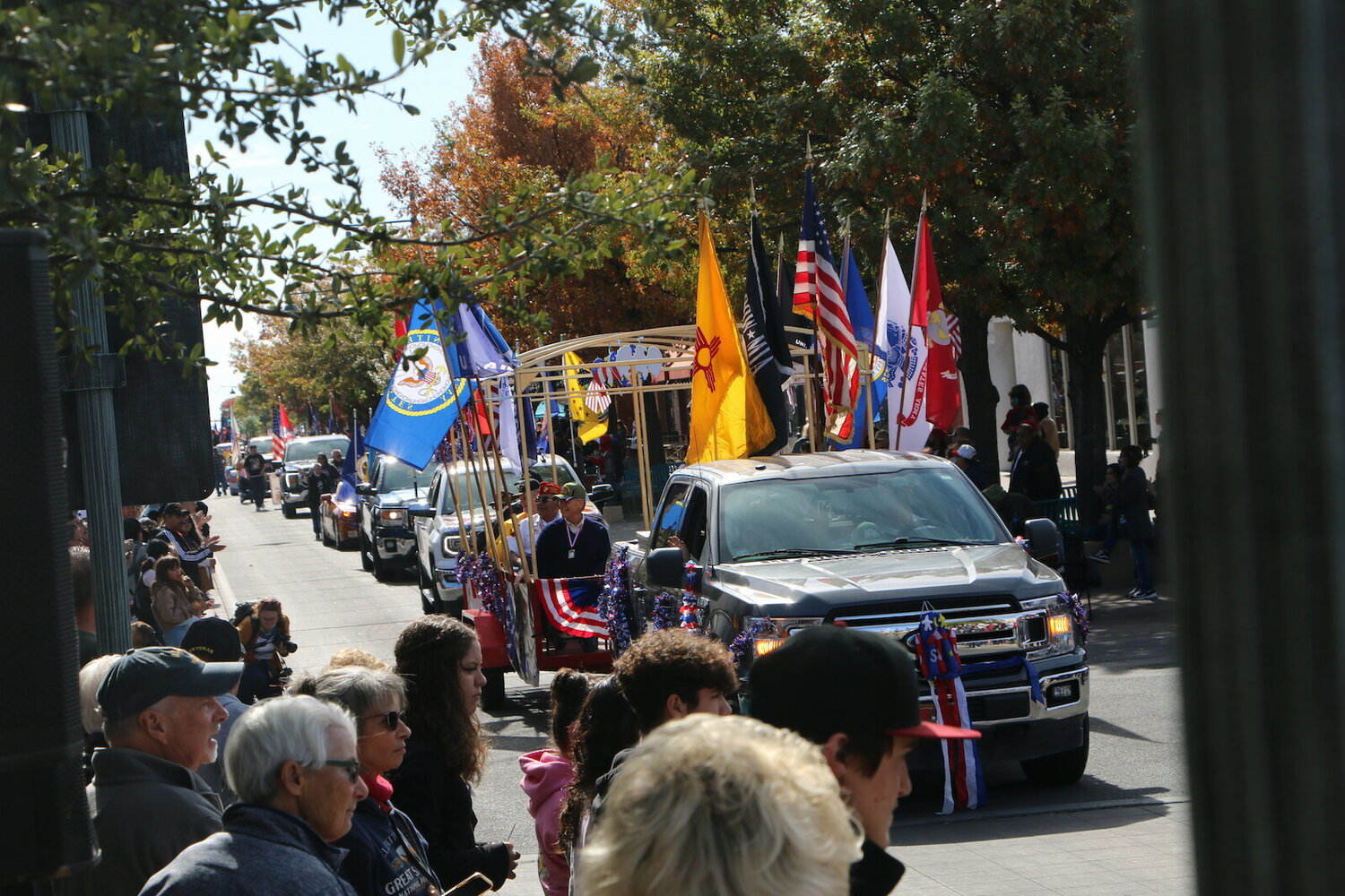 Participants in the 2022 Las Cruces Veterans Day Parade