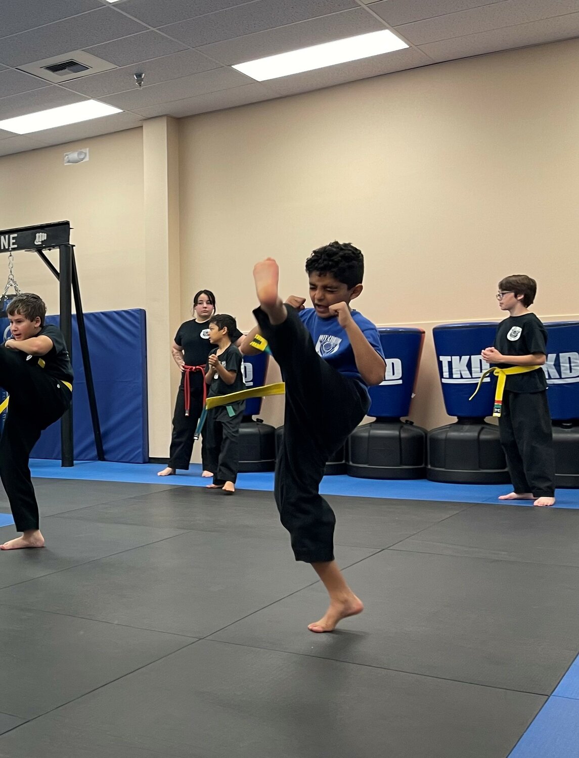 Maximum Martial Arts University has students ranging in age from 3 to 78.