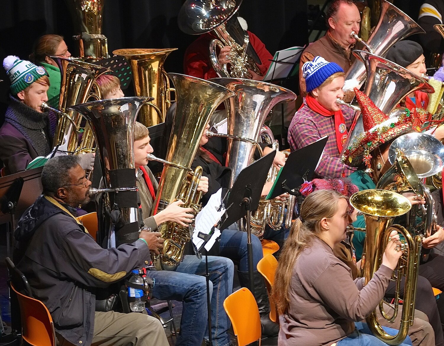 A holiday concert filled with tubas and Euphoniums, “TubaChristmas,” will play at NMSU’s Atkinson Recital Hall at 2 p.m., Saturday, Dec. 9.