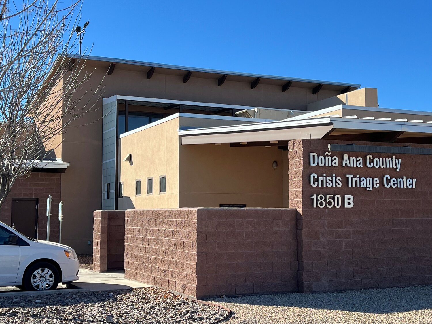 Doña Ana County Crisis Triage Center, pictured on Jan. 18.