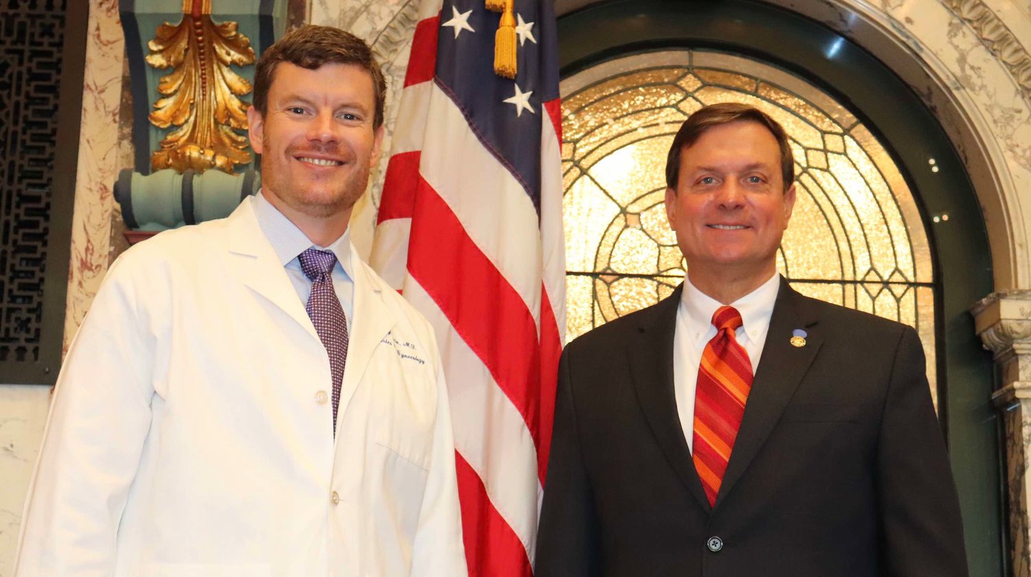 Doctor of the Day at the Mississippi Capitol