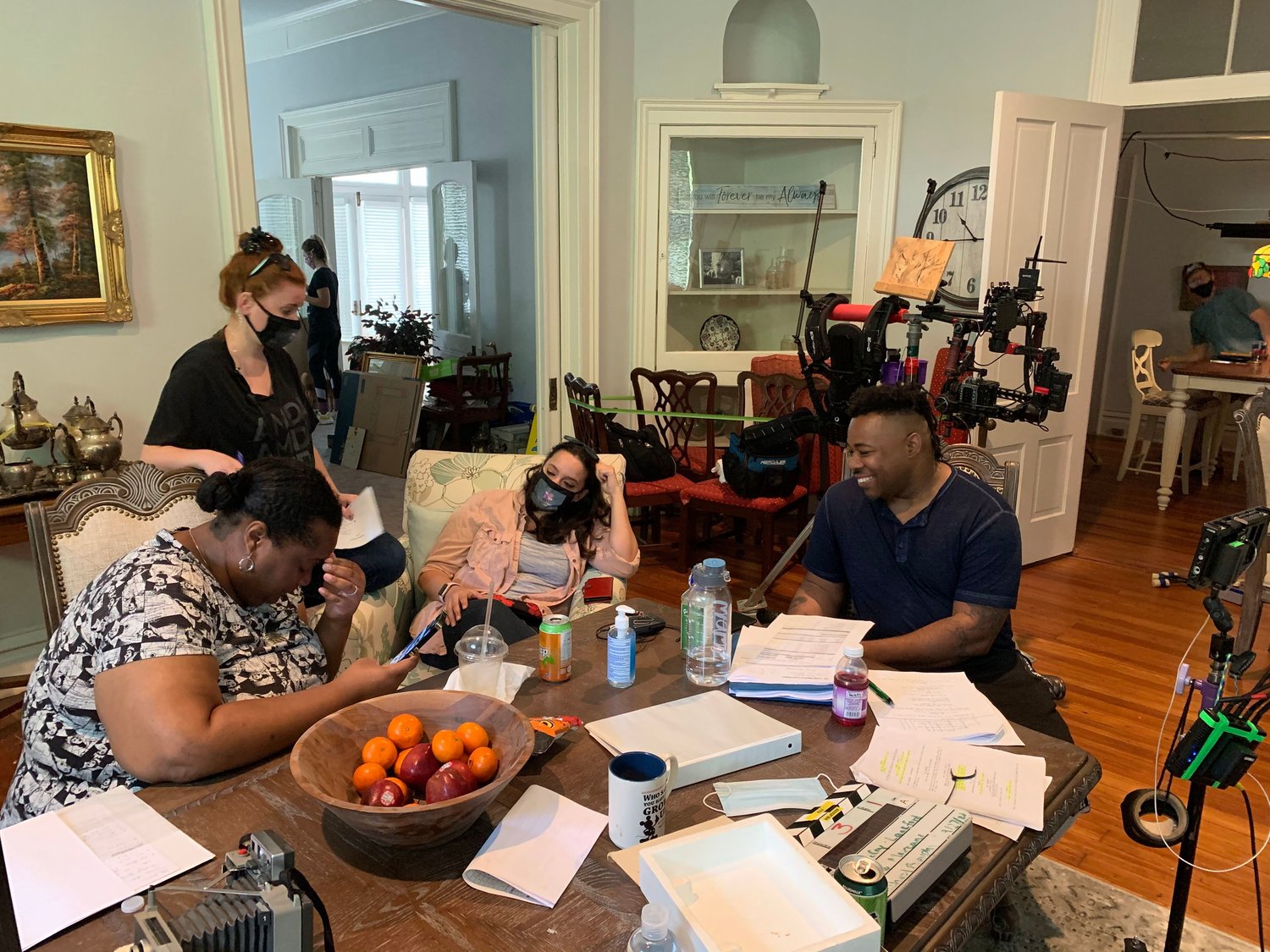 Horror movie being filmed in Canton