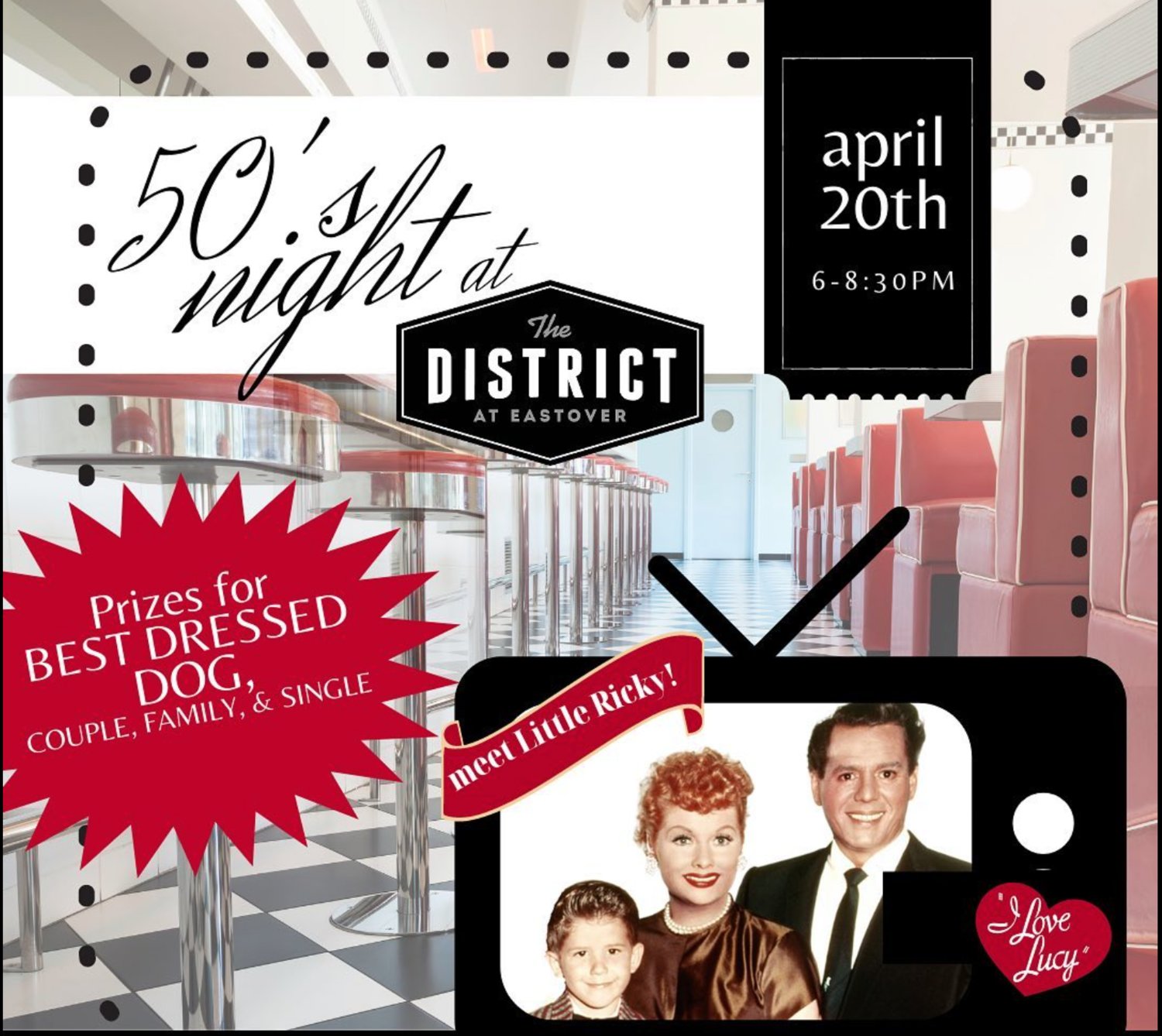 The District's 50's Night of live music, bingo and more