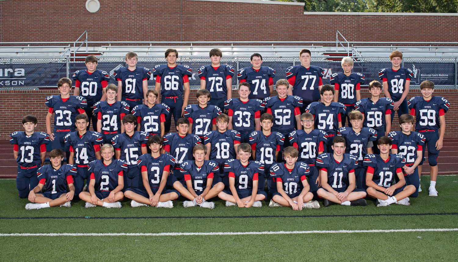 MRA 7th Grade football team