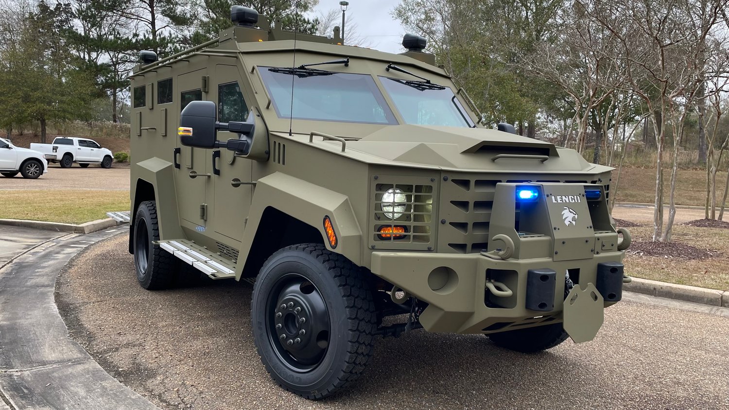 Madison Gets Lifesaving Lenco Armored Vehicle