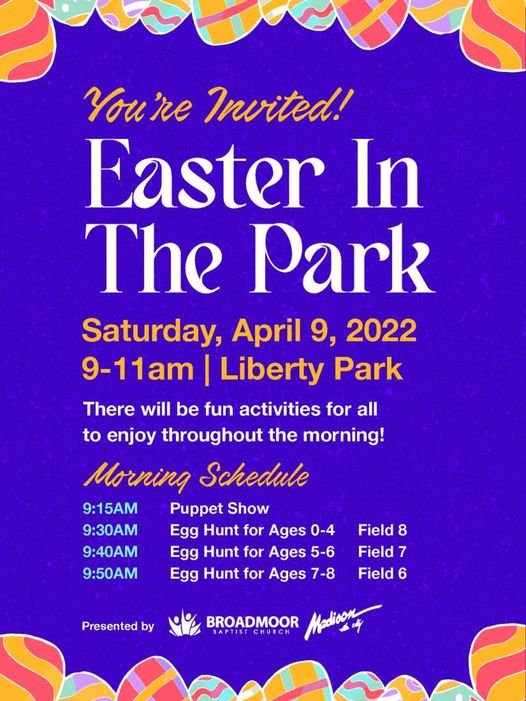 Easter in the Park at Liberty Park