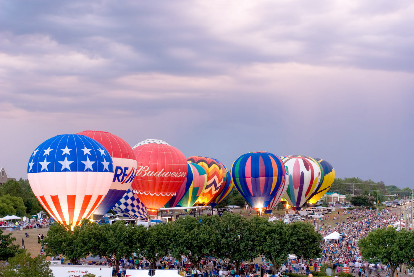 Balloon Glow at Northpark