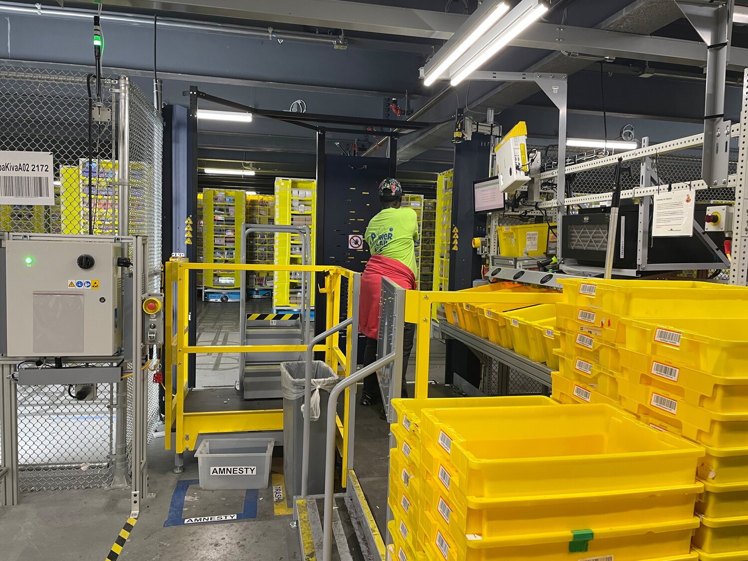 Amazon center sorting millions of packages in Madison County