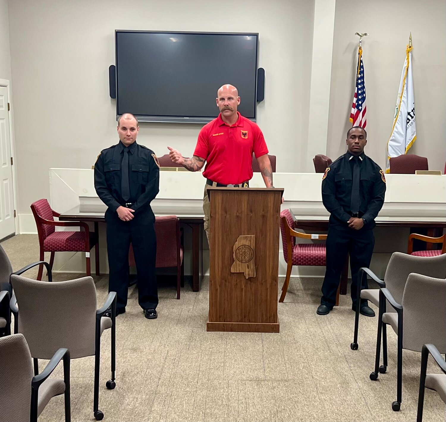 Firefighters promoted to lieutenant