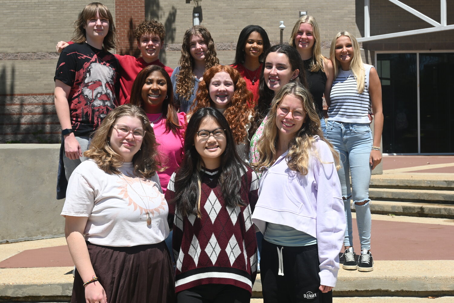 Madison Central newspaper staff