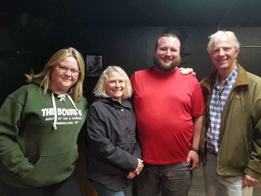 The officer team selected to run the newly established Bellechester Clay Diggers non-profit organization are (L-R) Emily Schmidt, secretary; Candy Kiebel, treasurer; Nick Keller, president; and Roger Kittelson, vice president.