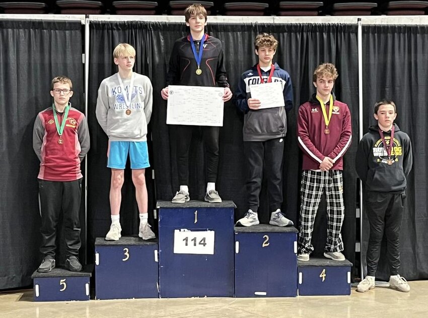 Adam Parrish 114 LBS  Champion