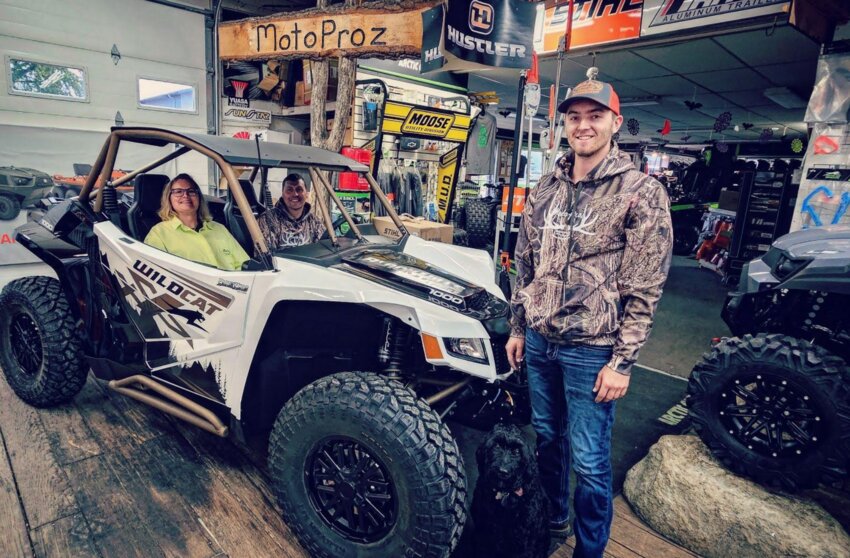 Missy, Mike &amp; Monty Papenfus of MotoProz