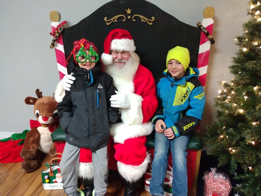 Santa Claus came to town