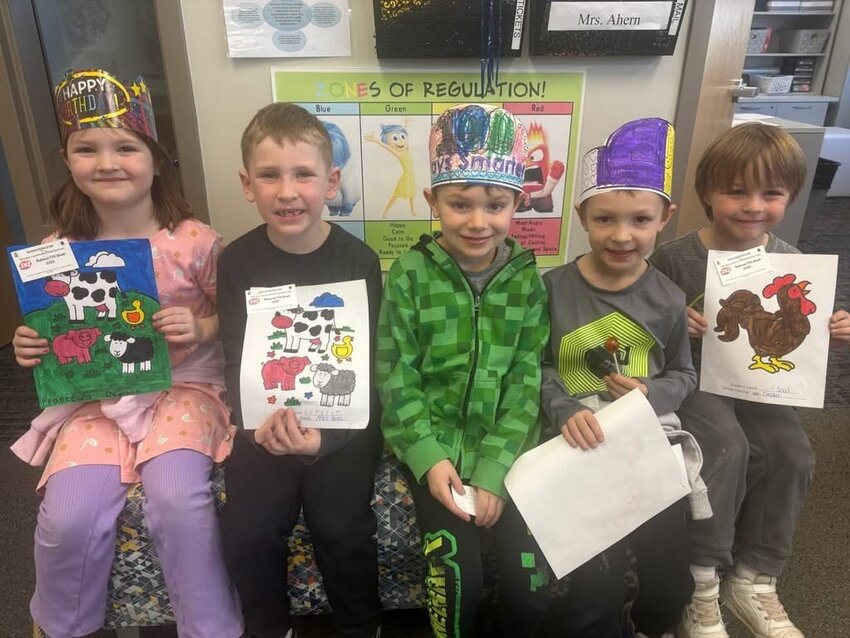 Thank you FFA for organizing a fantastic coloring contest at the Primary for FFA Week! The students had fun with the challenge, and a big congrats to our winners!