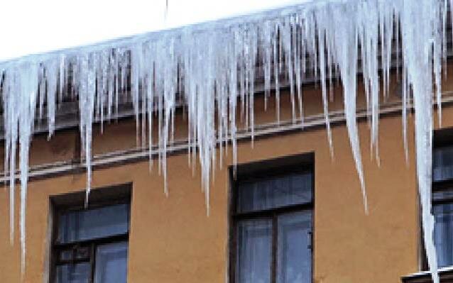 These icicles are similar to ones that formed on the old school in West Concord that Emery describes in his column.
